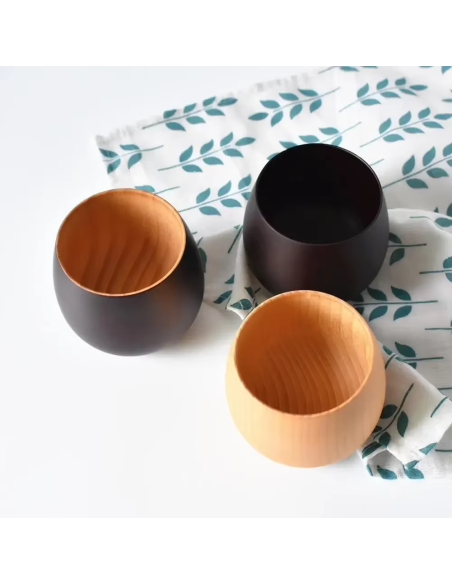 Spruce wood cups