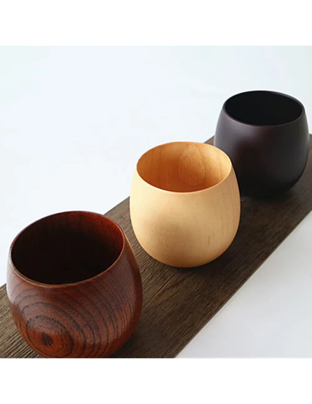 Spruce wood cups