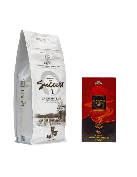 Café de Vietnam- Pack café molido y en grano - Cafés Hastio