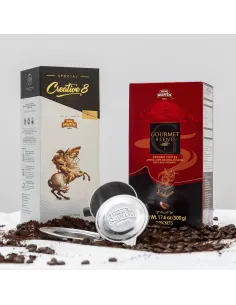 Pack Creative 8 + Gourmet Blend + Phin 2