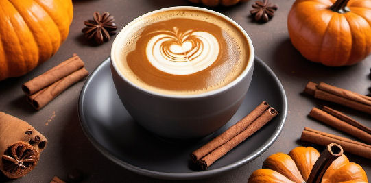 Pumpkin spice latte receta . Un sabor otoñal